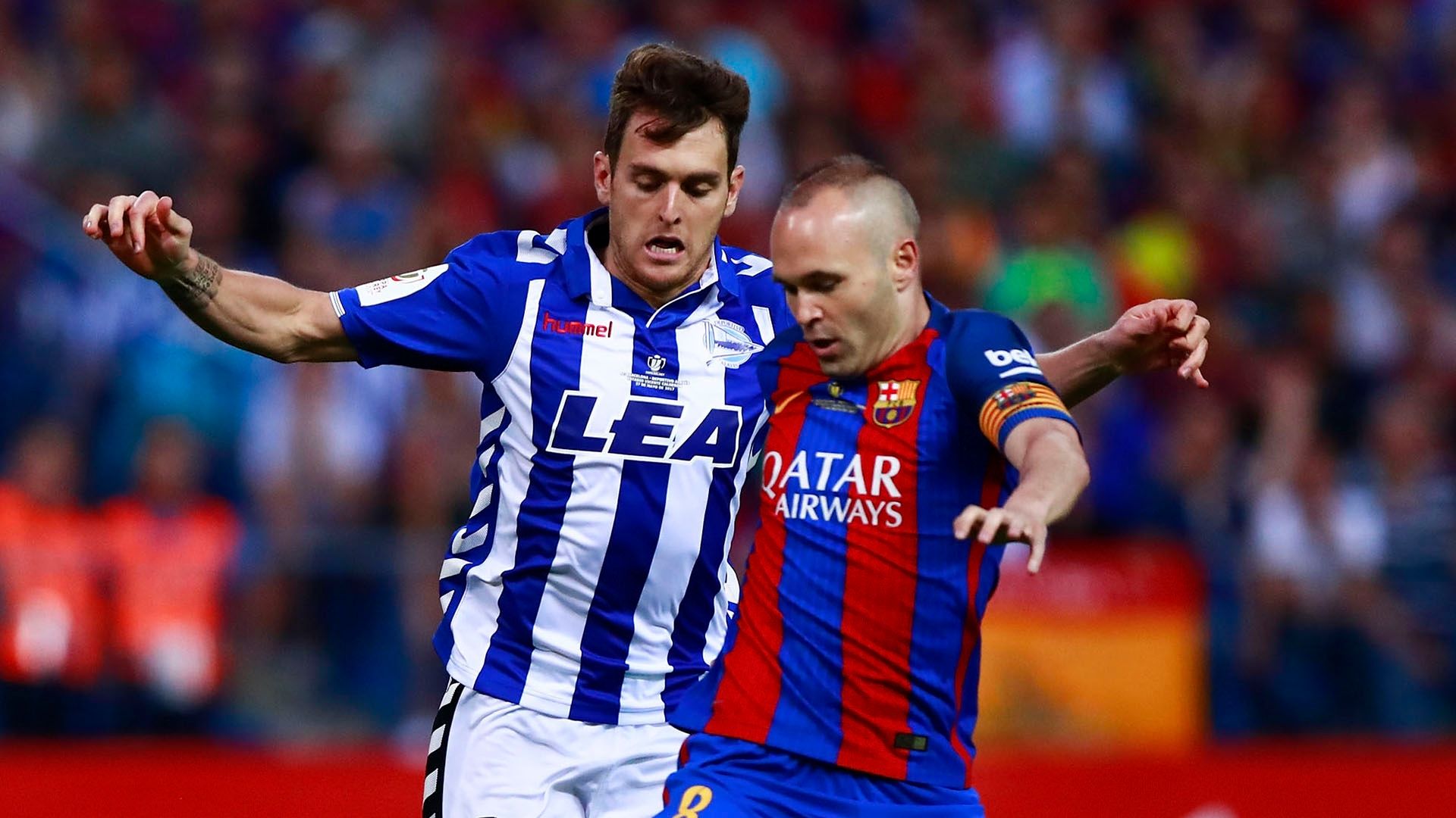 Andres Iniesta Barcelona Alaves Copa del Rey final
