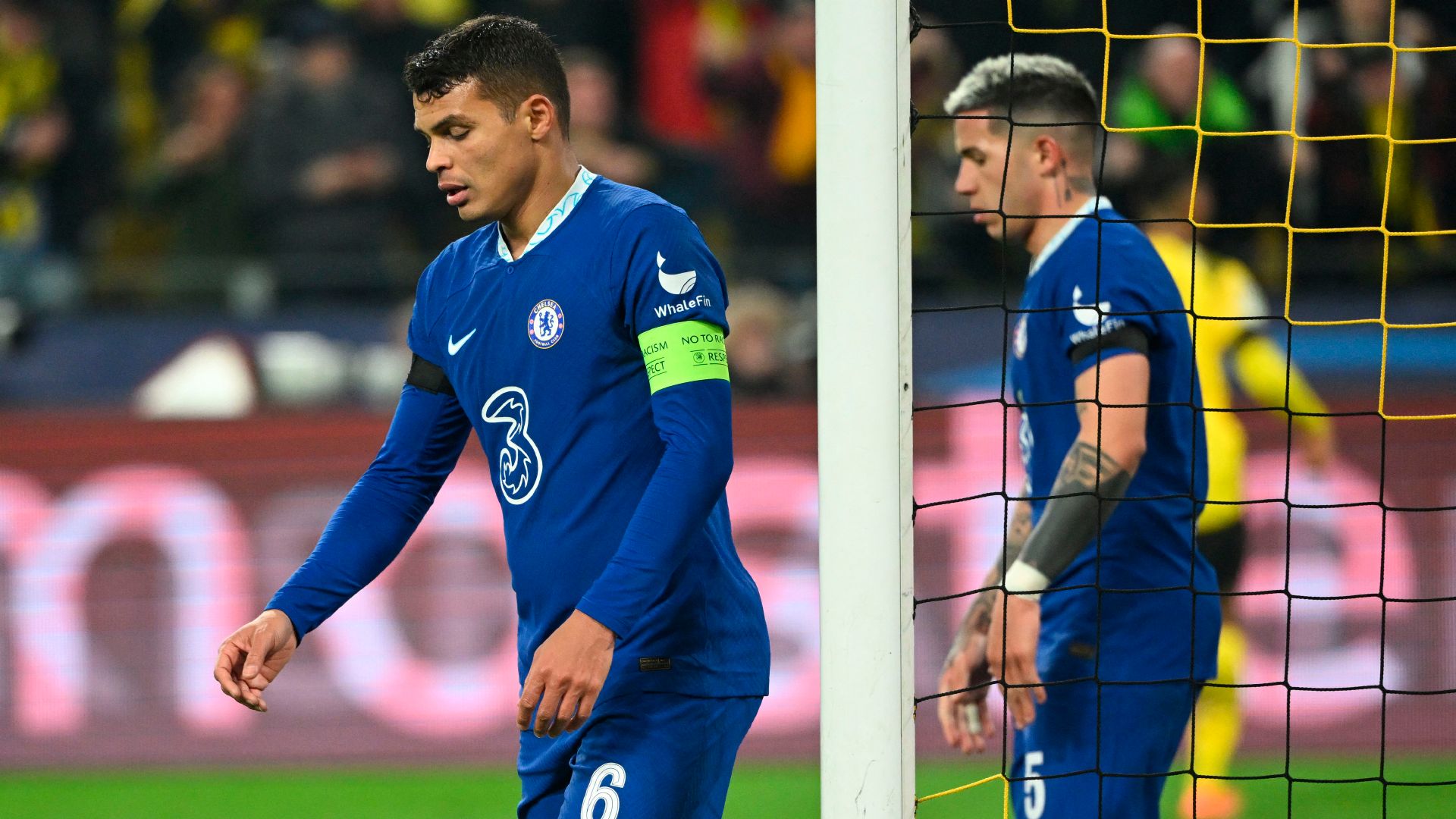 thiago silva enzo fernandez chelsea bvb champions league 2023