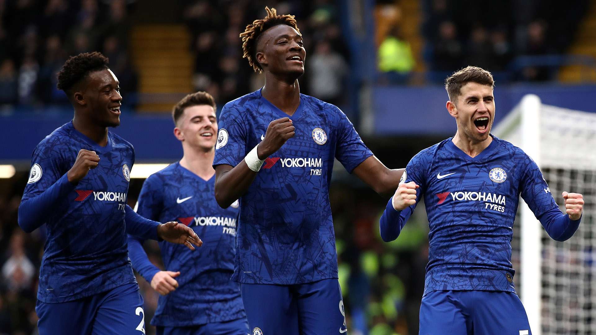 Jorginho Callum Hudson-Odoi Tammy Abraham Chelsea 2019