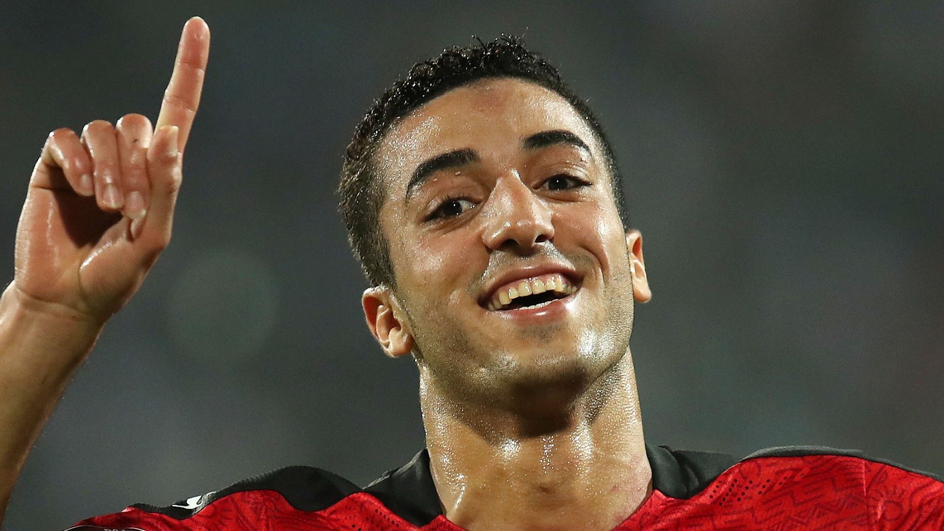 Mohamed Abdelmonem of Egypt Afcon 2021.