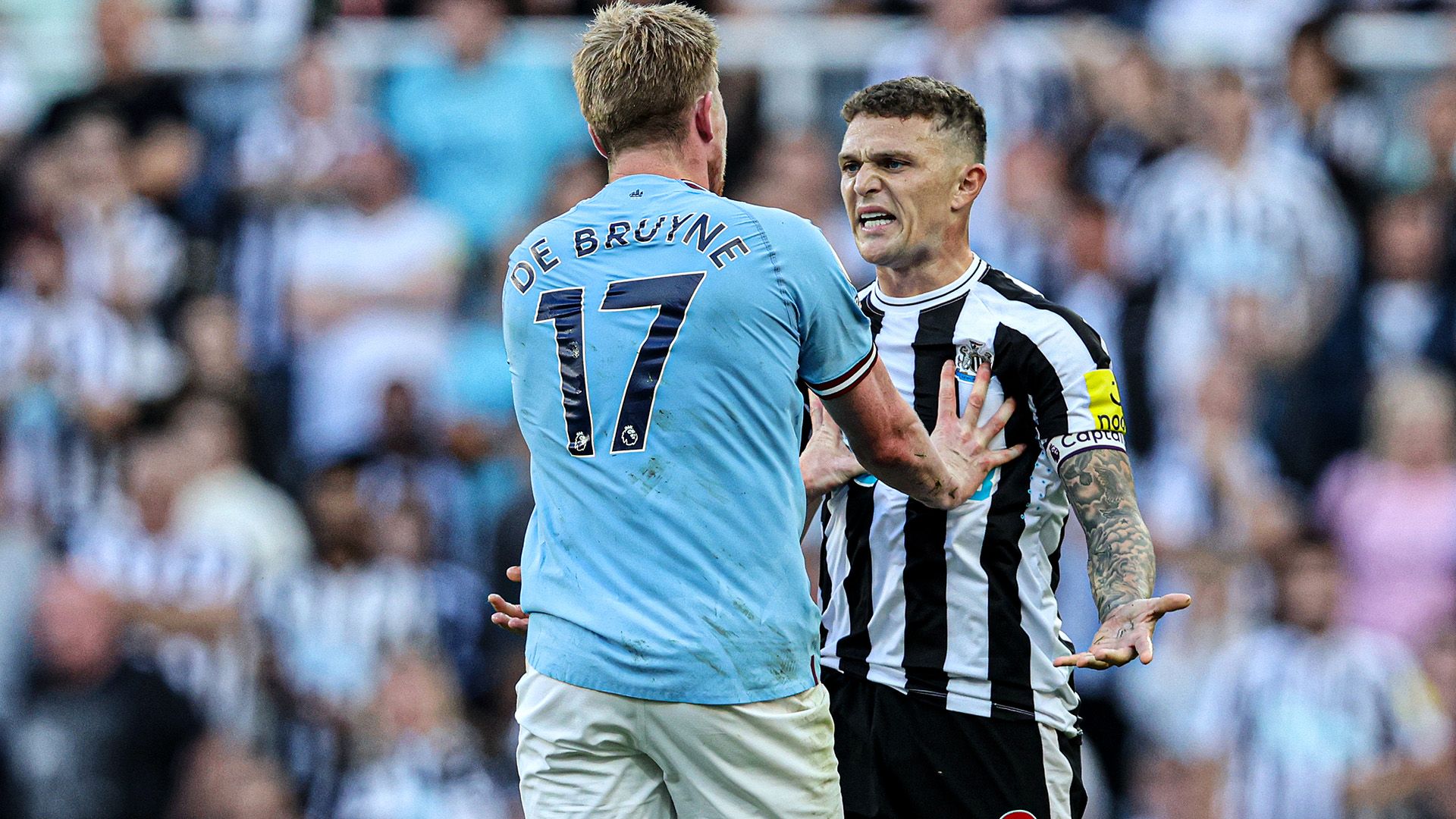 Kevin De Bruyne Kieran Trippier Manchester City Newcastle 2022-23