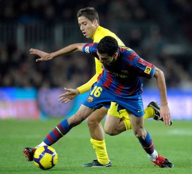 david fuster olympiakos sergio busquets barcelona