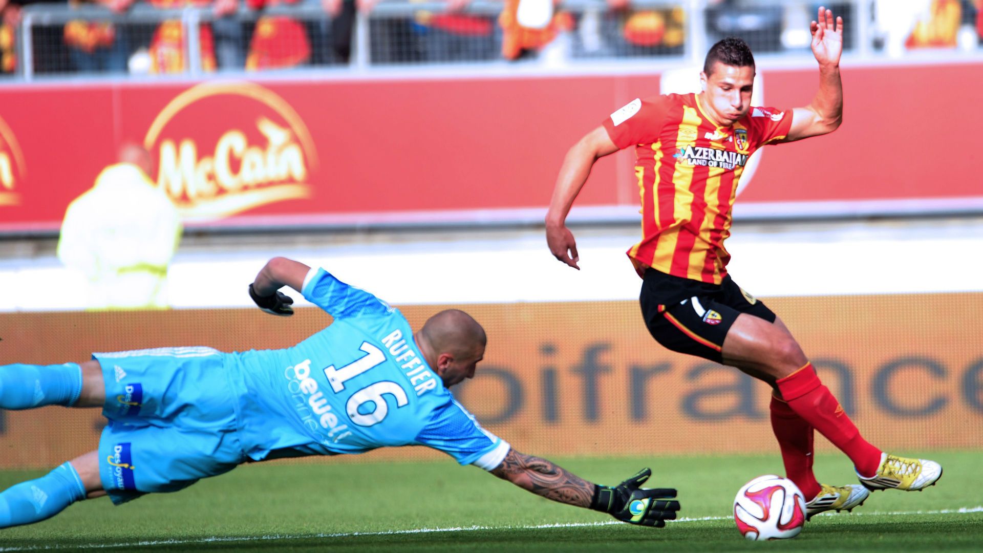 Stéphane Ruffier Lens Saint-Etienne 21092014