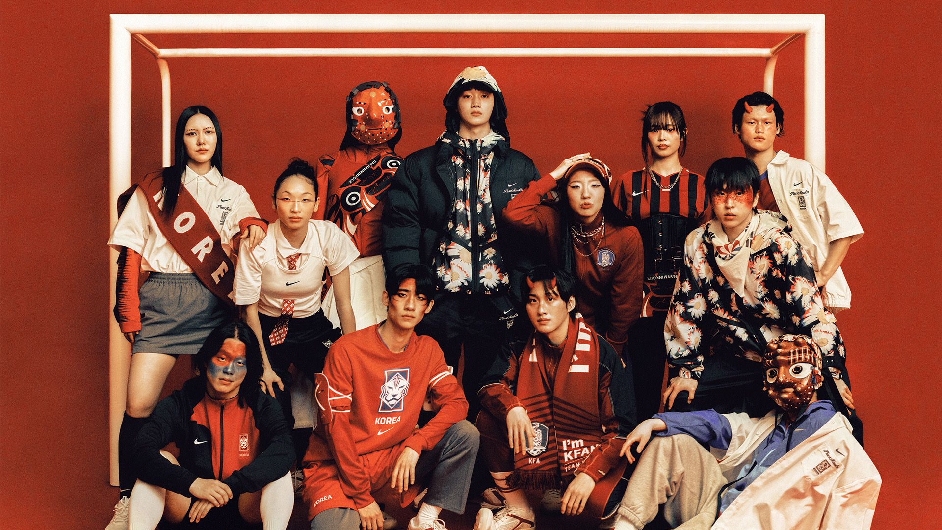 South Korea x2 nike collab 