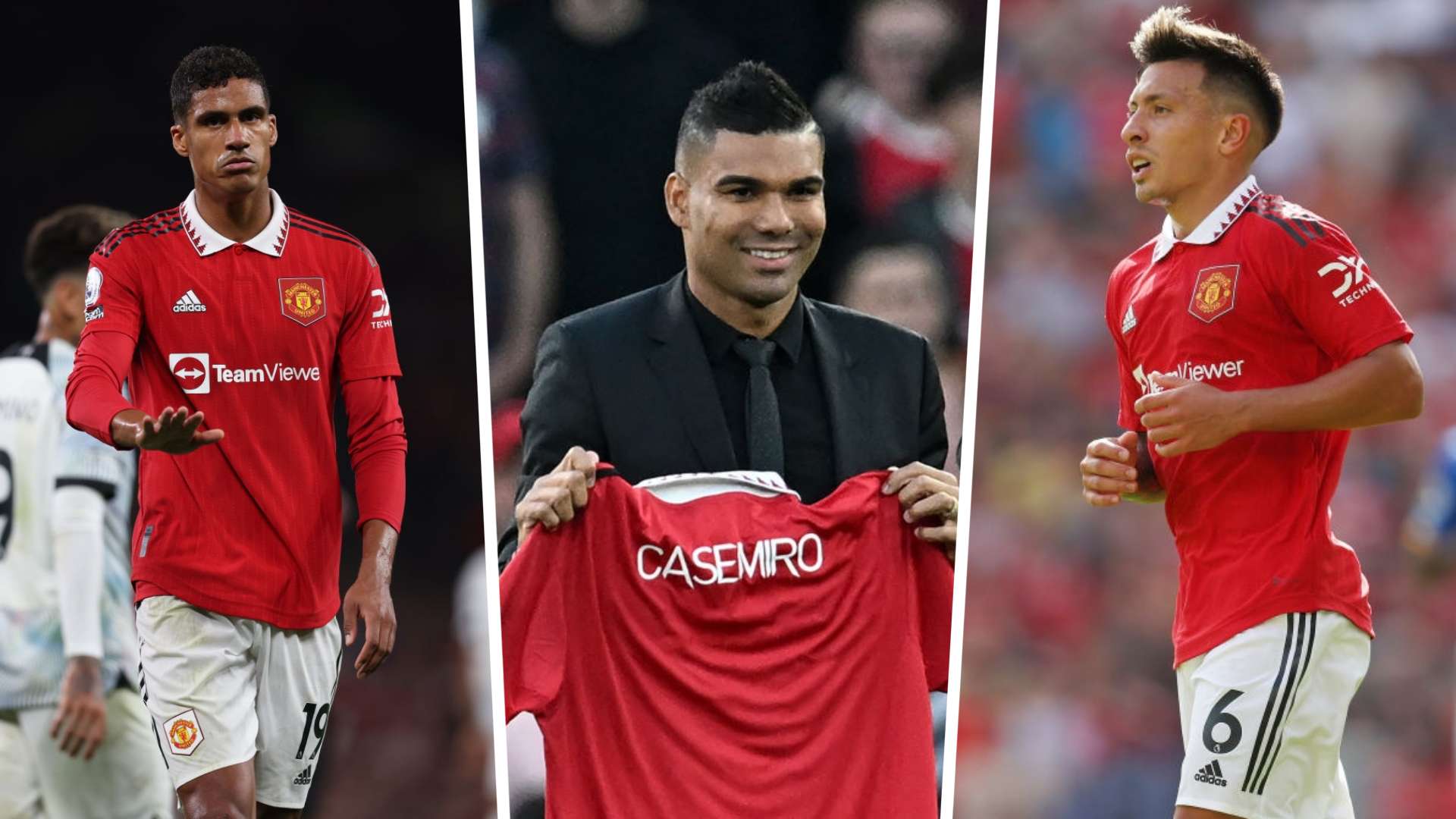 Varane, Casemiro, Martinez