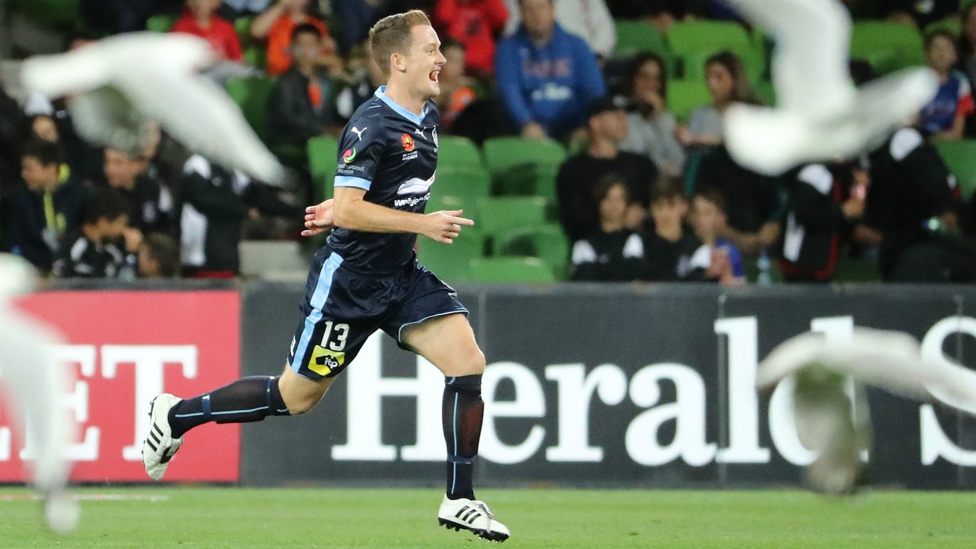 Brandon O'Neill Melbourne City v Sydney FC A-League 24022017