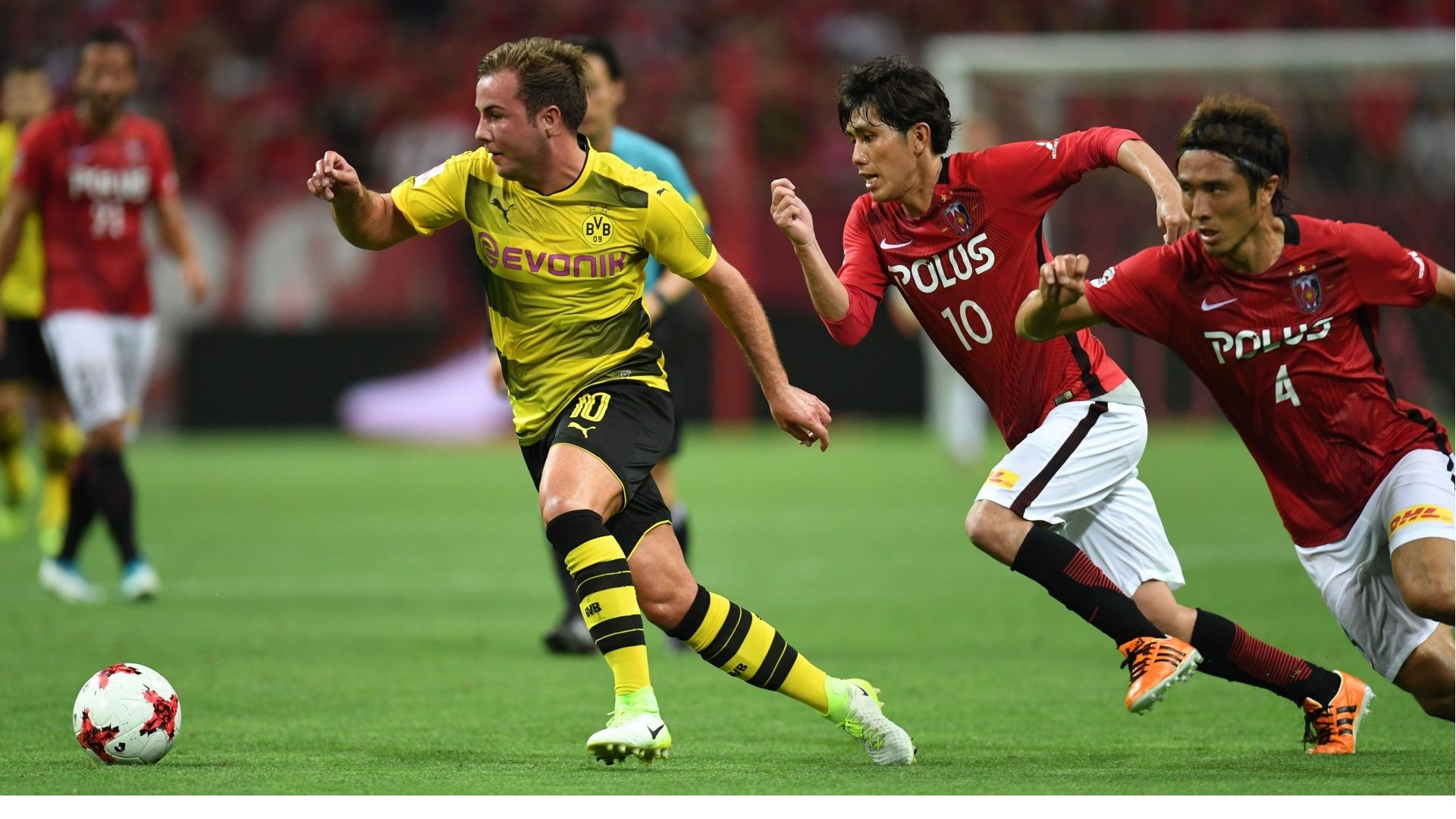 20170716-Mario Götze Urawa Reds vs Dortmund