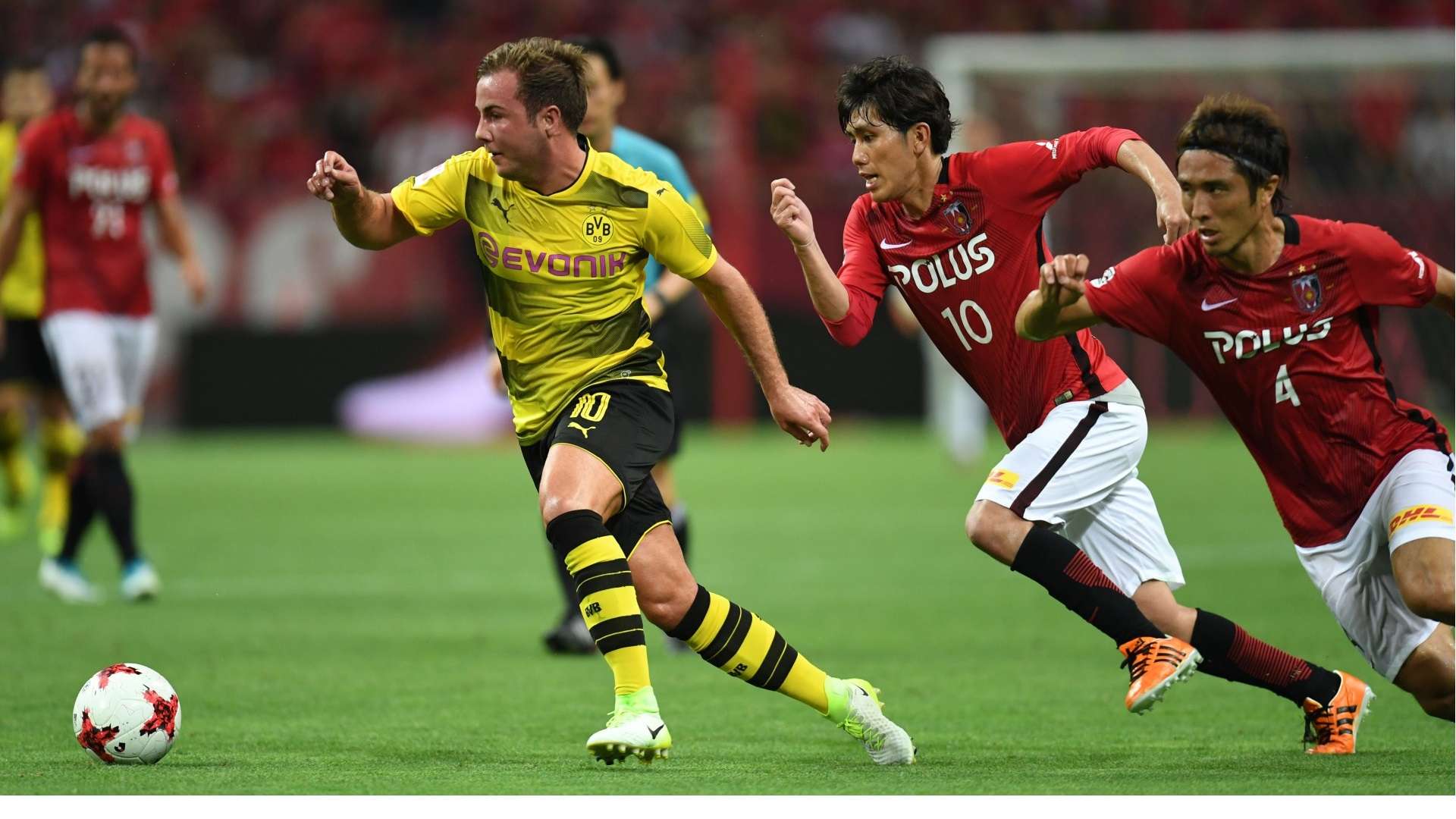 20170716-Mario Götze Urawa Reds vs Dortmund