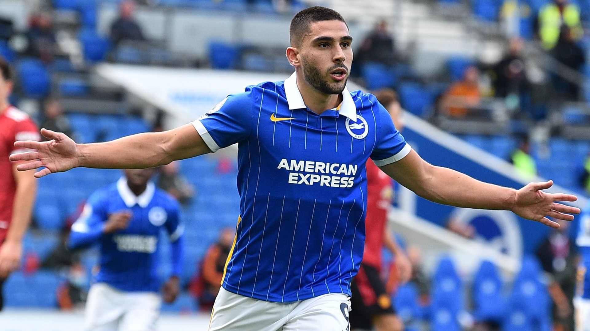 Neal Maupay Brighton 2020-21