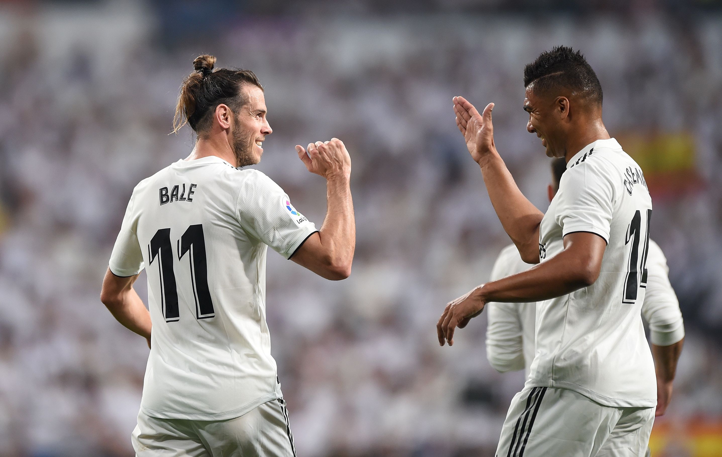 BALE CASEMIRO REAL MADRID LEGANES LALIGA