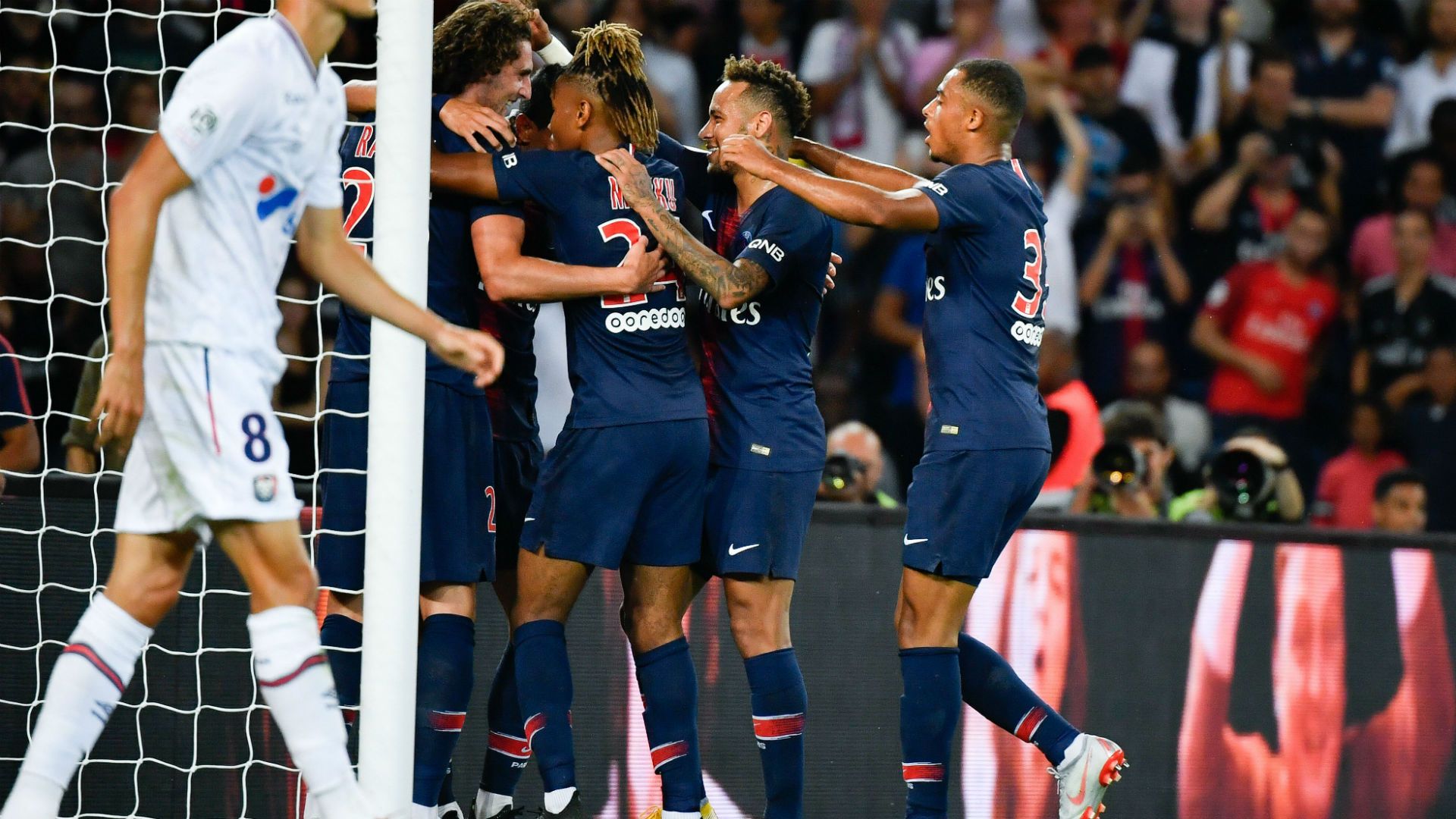 Adrien Rabiot PSG Caen Ligue 1 12082018