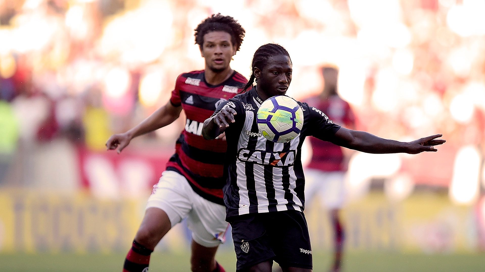 Yimmi Chara Willian Arao Flamengo Atletico-MG Brasileirao Serie A 23092018