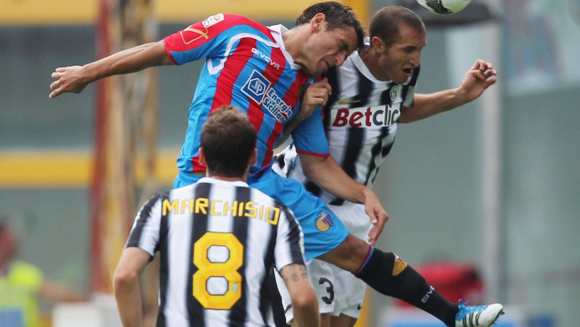 Chiellini Bergessio Juventus Catania