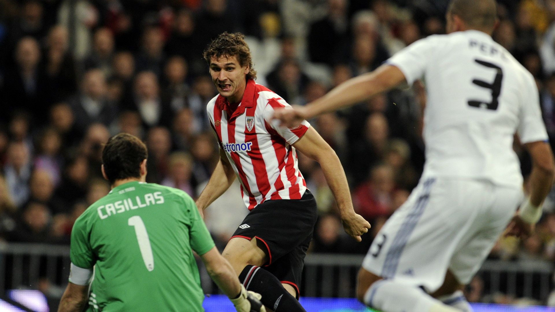 Fernando Llorente Iker Casillas Pepe Real Madrid Athletic Club 11182012