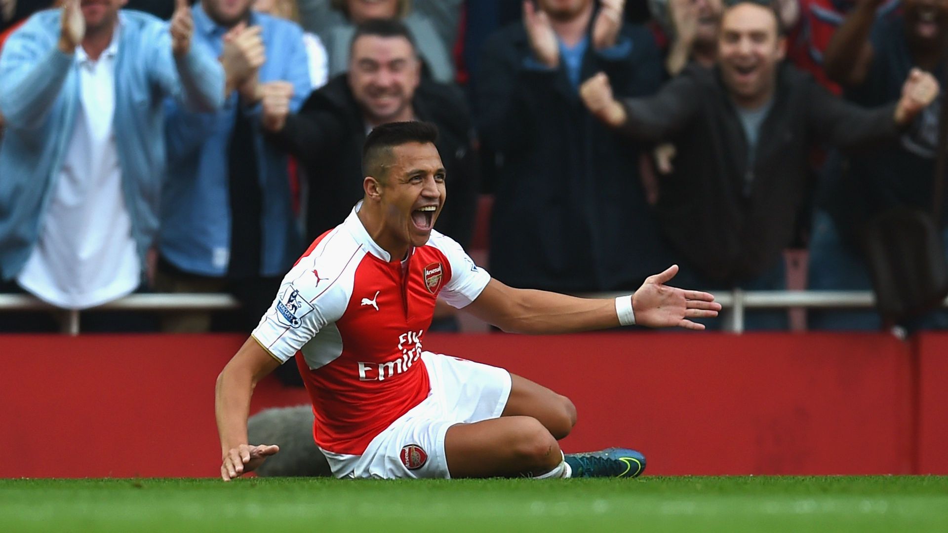 Alexis Sánchez Arsenal-Manchester United