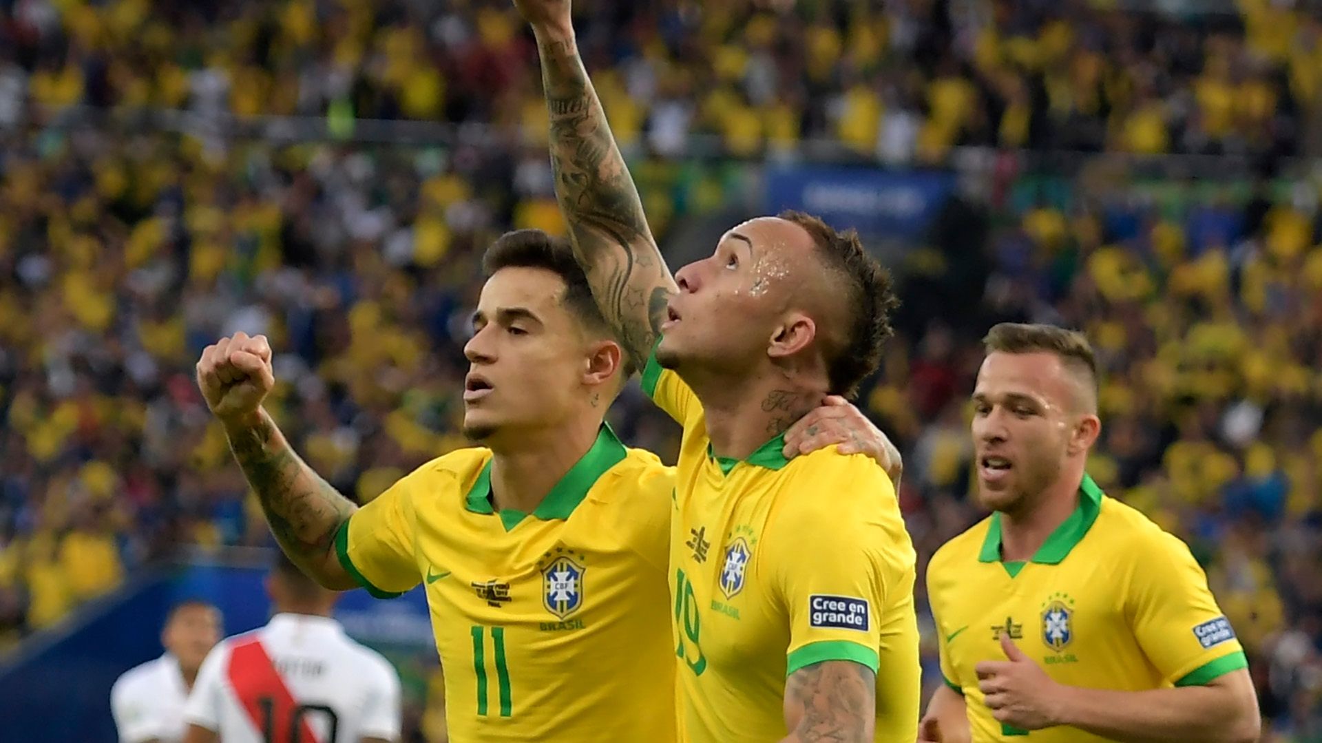 Everton Coutinho Brasil Peru Copa America final 07072019