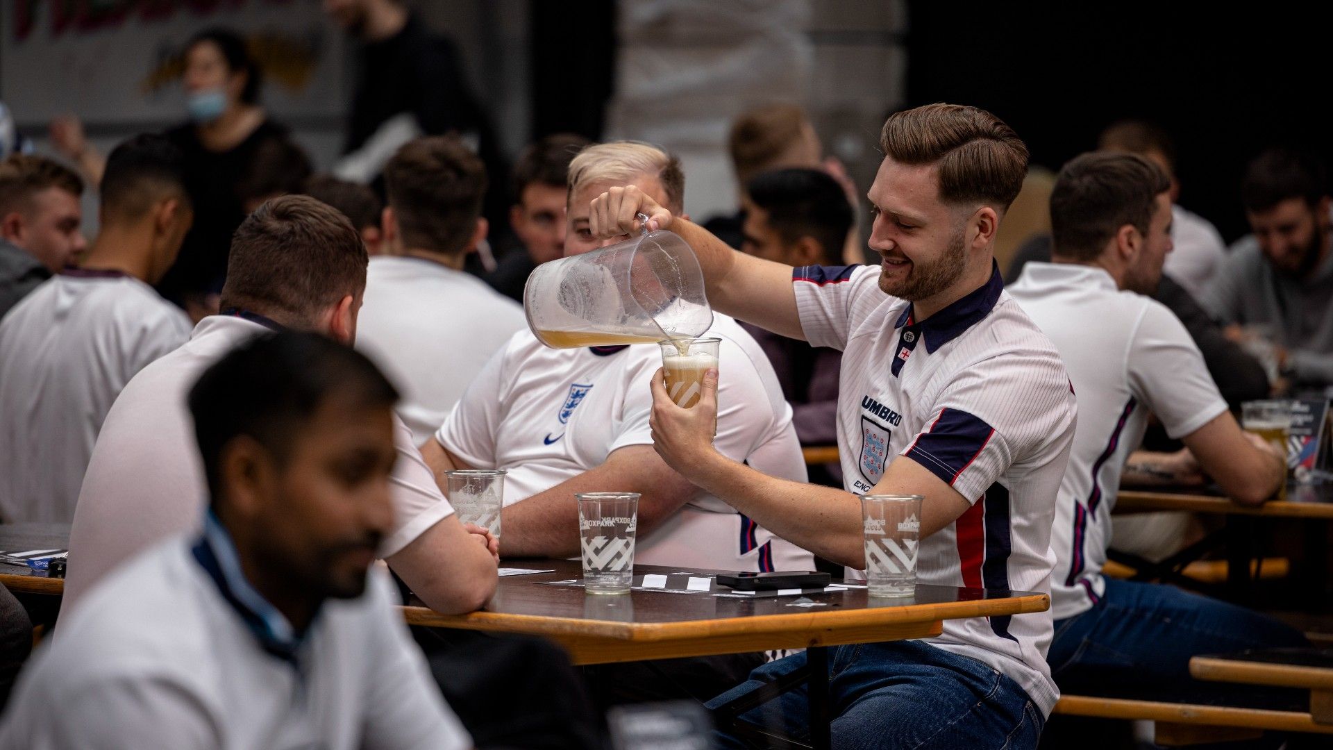 England fans ber World Cup 2022