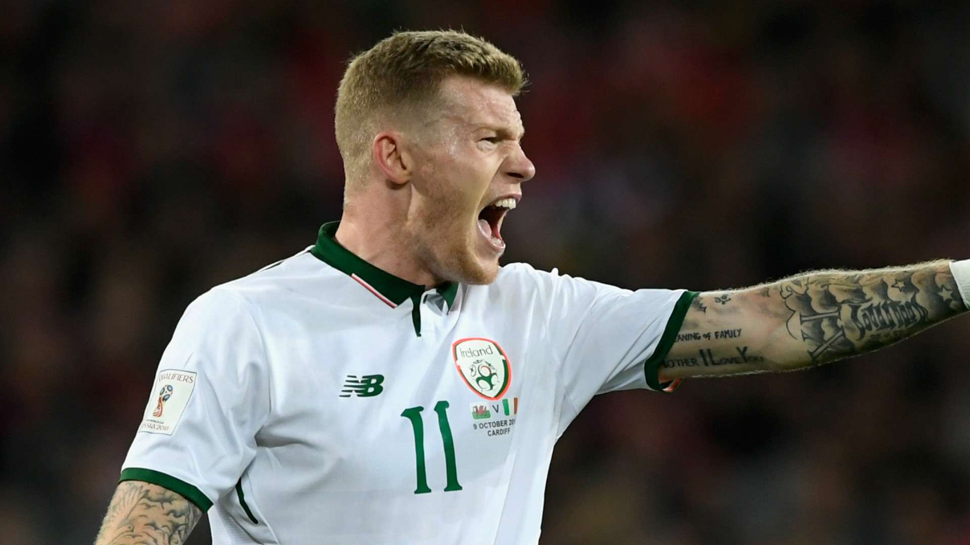 James McClean Republic of Ireland