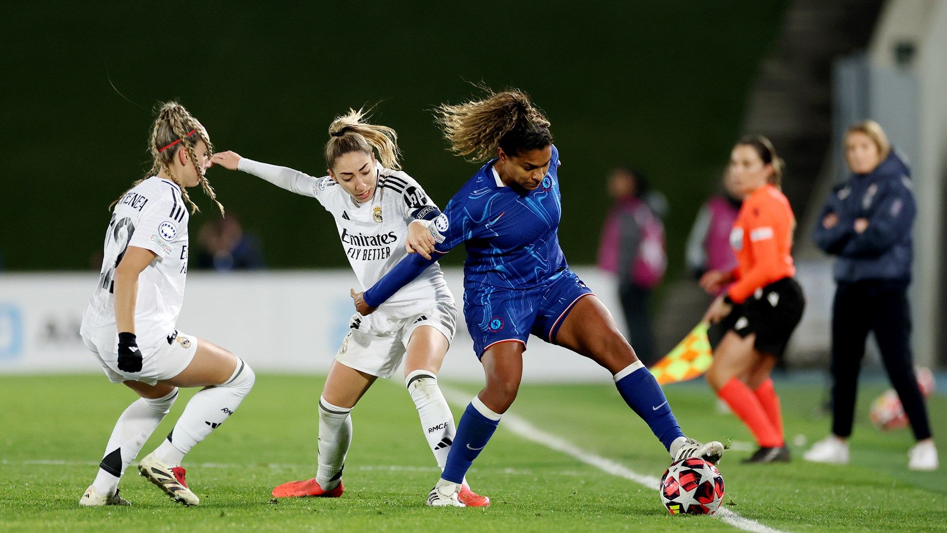 Olga Carmona Catarina Macario Real Madrid Chelsea Women 2024-25
