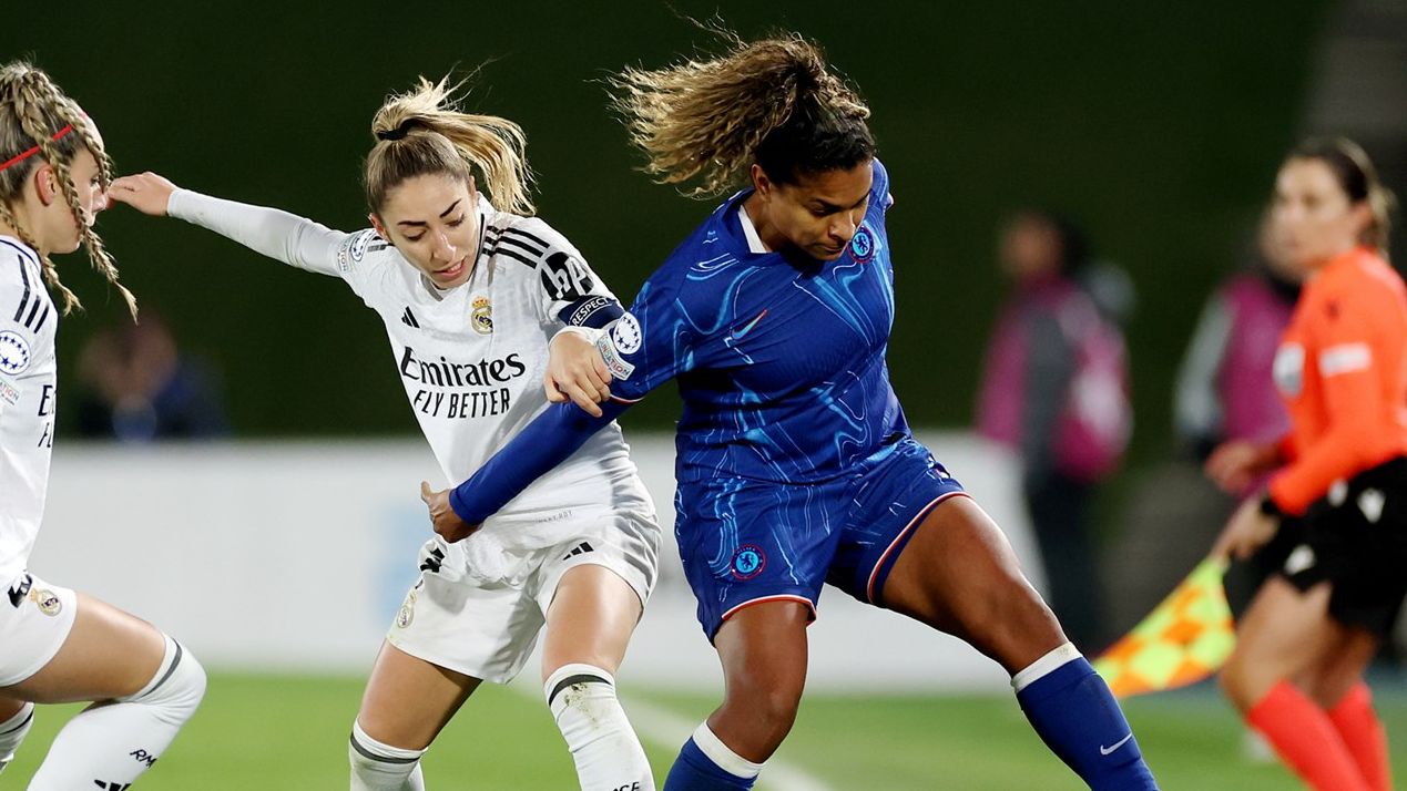 Olga Carmona Catarina Macario Real Madrid Chelsea Women 2024-25