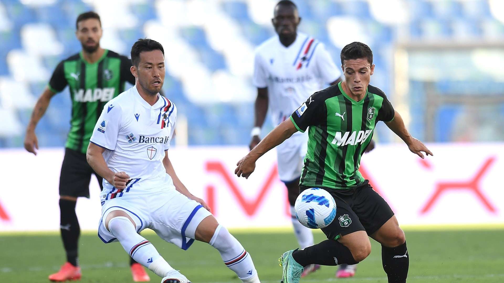 Yoshida Raspadori Sassuolo Sampdoria
