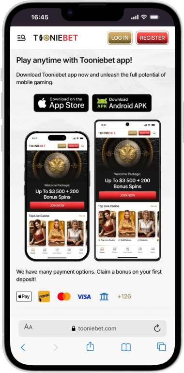 tooniebet app