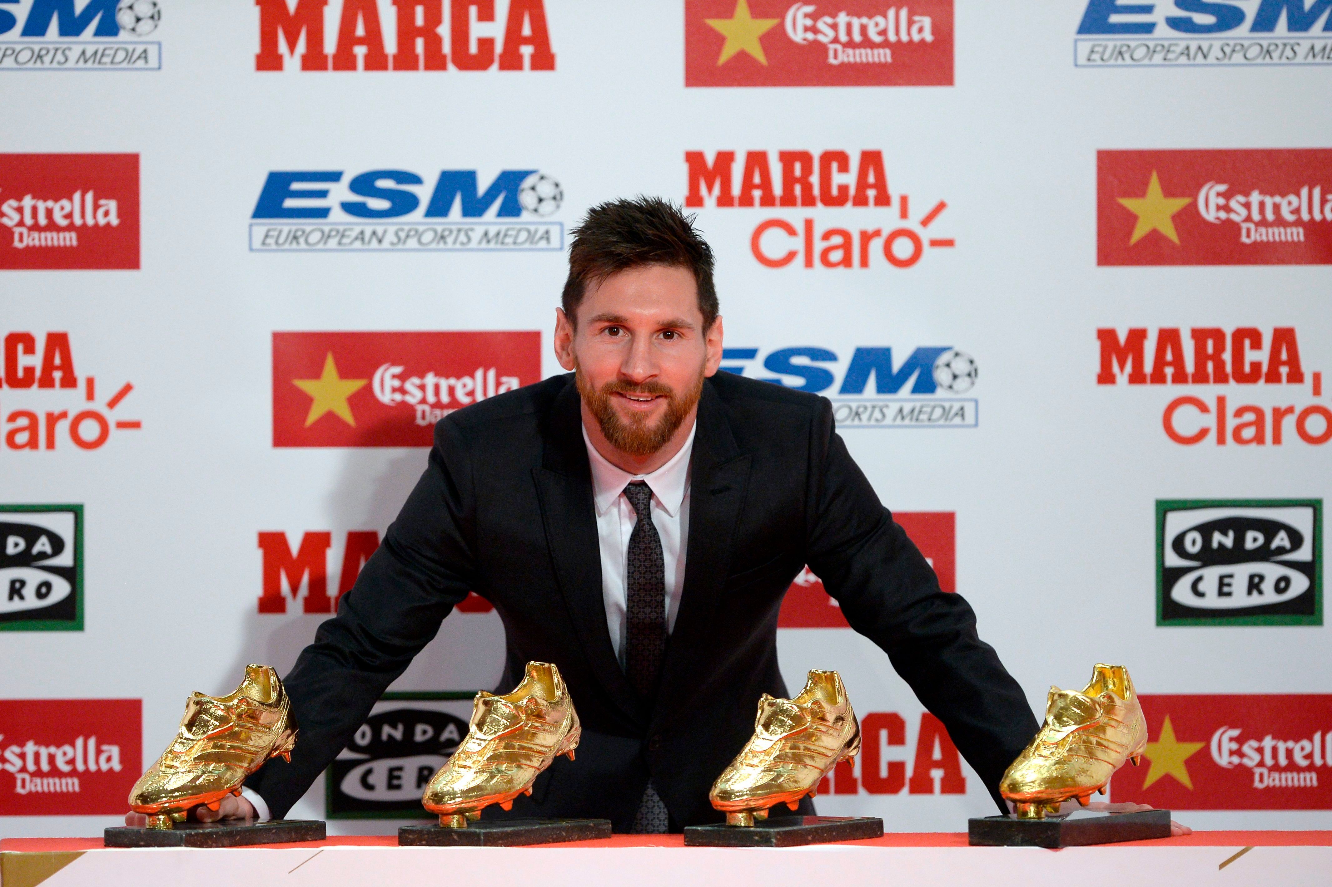 Lionel Messi - Golden Shoe 2017
