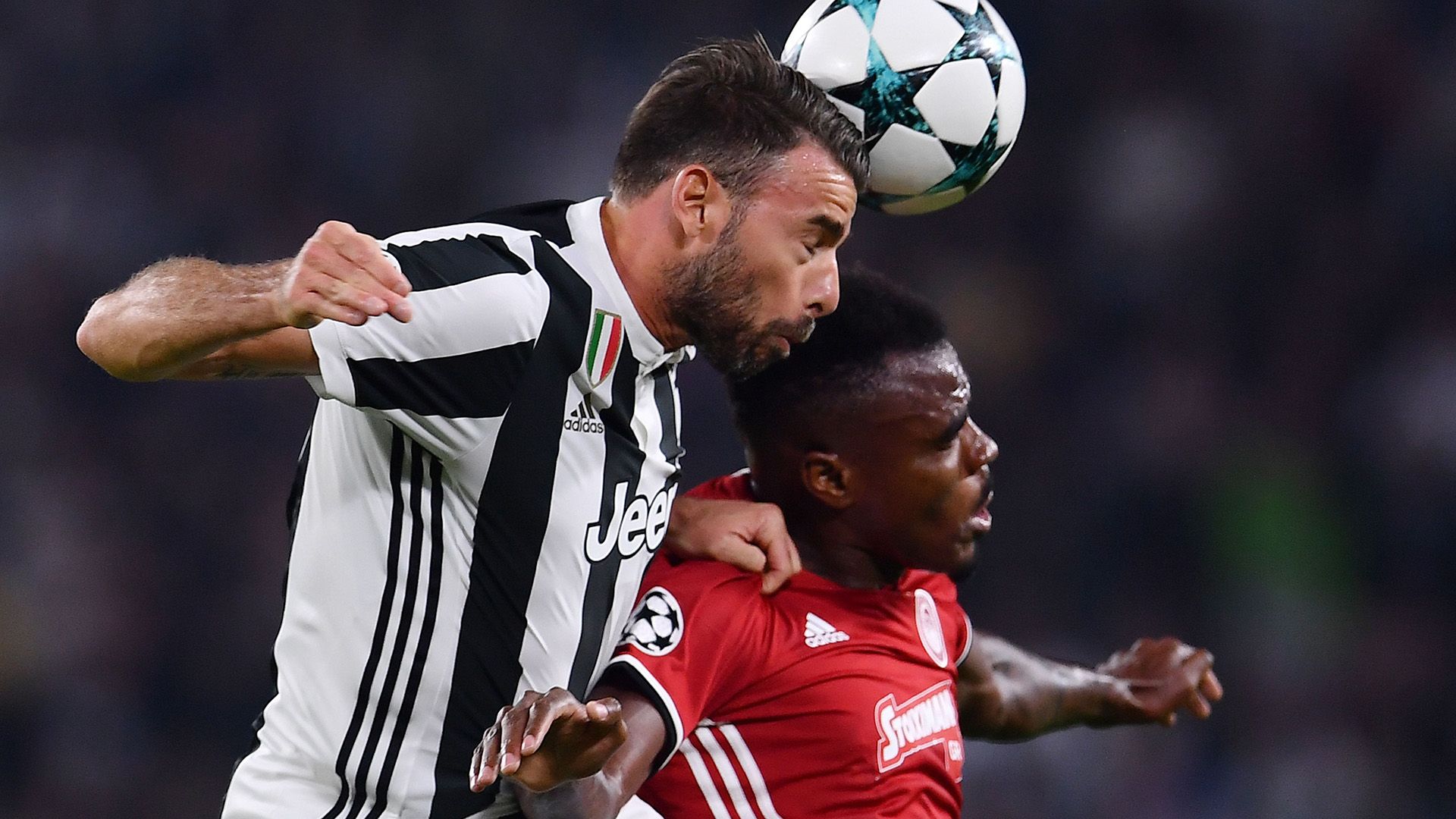 Andrea Barzagli Juventus Olympiacos Champions League