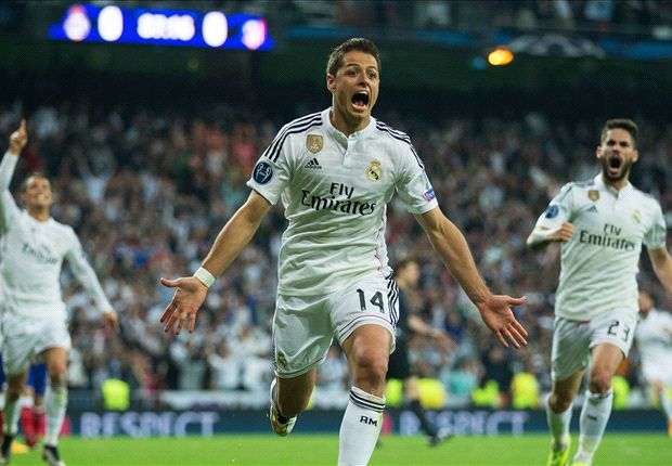 Chicharito champions league 2142017