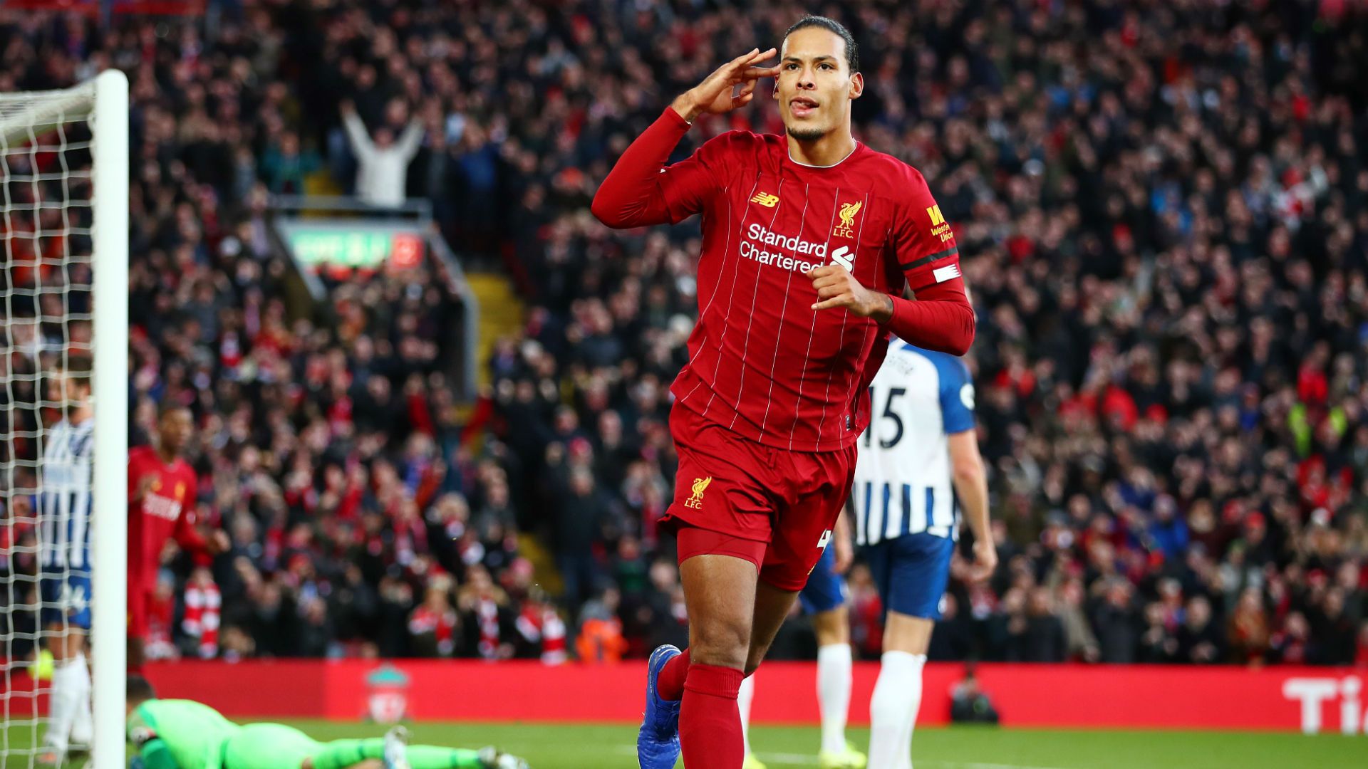 Liverpool Virgil van Dijk Brighton 30112019