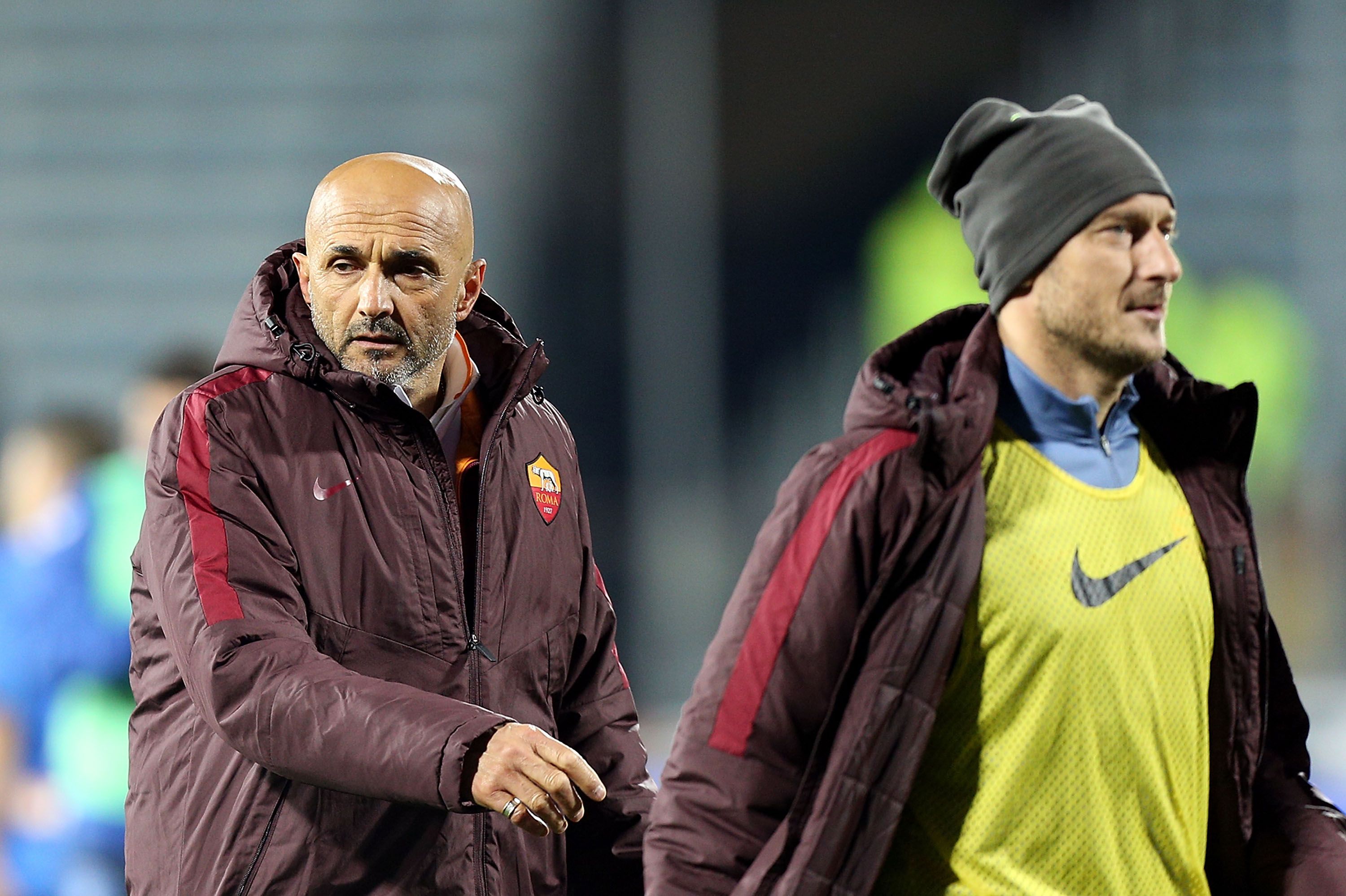 Luciano Spalletti & Francesco Totti