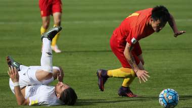 China dodgy defending