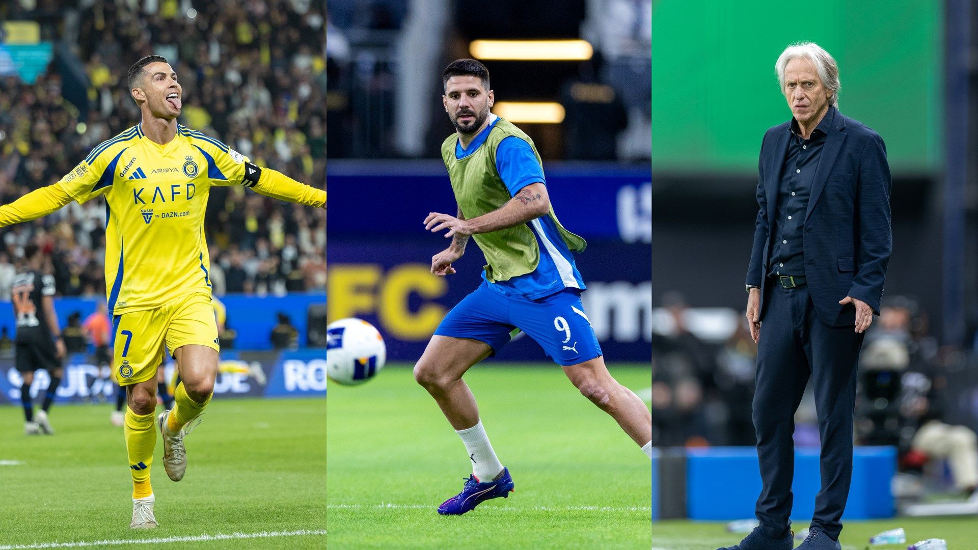 Jorge Jesus Hilal Mitrovic Ronaldo