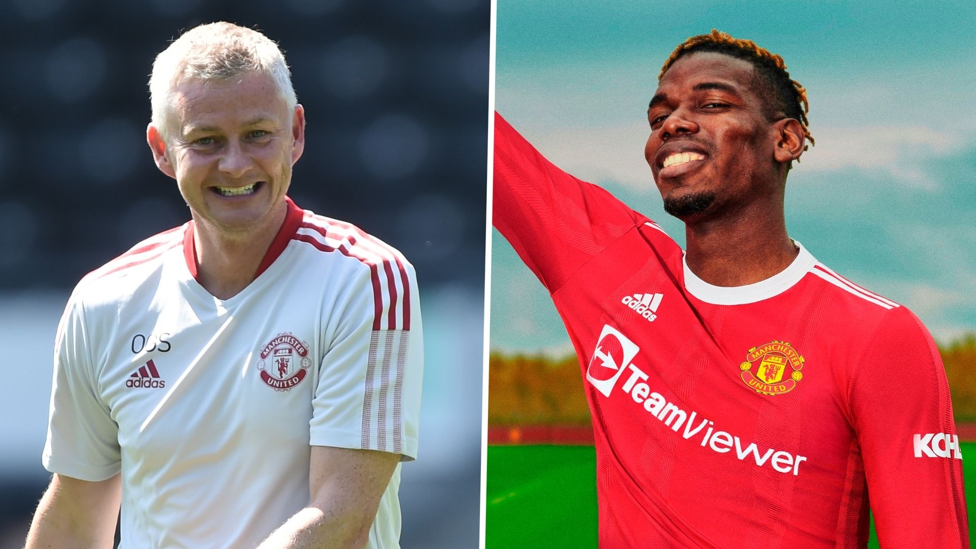 Ole Gunnar Solskjaer Paul Pogba Manchester United GFX