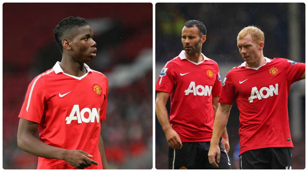 GER ONLY Pogba Giggs Scholes