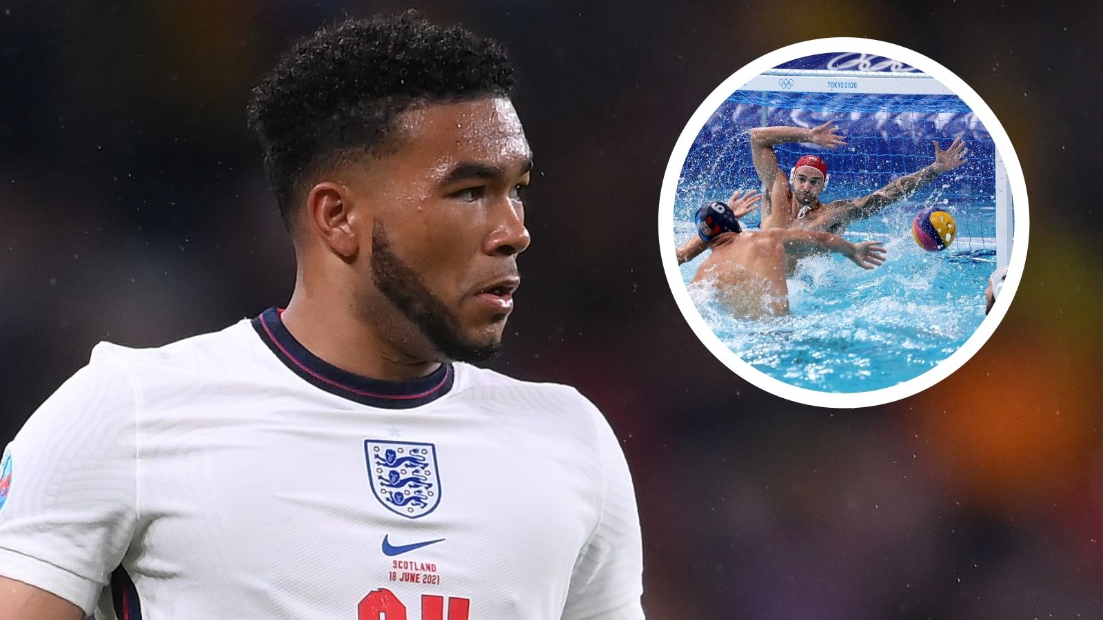 Reece James England water polo