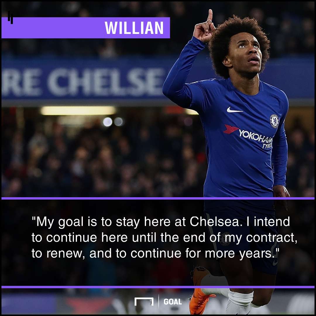 Willian stay at Chelsea