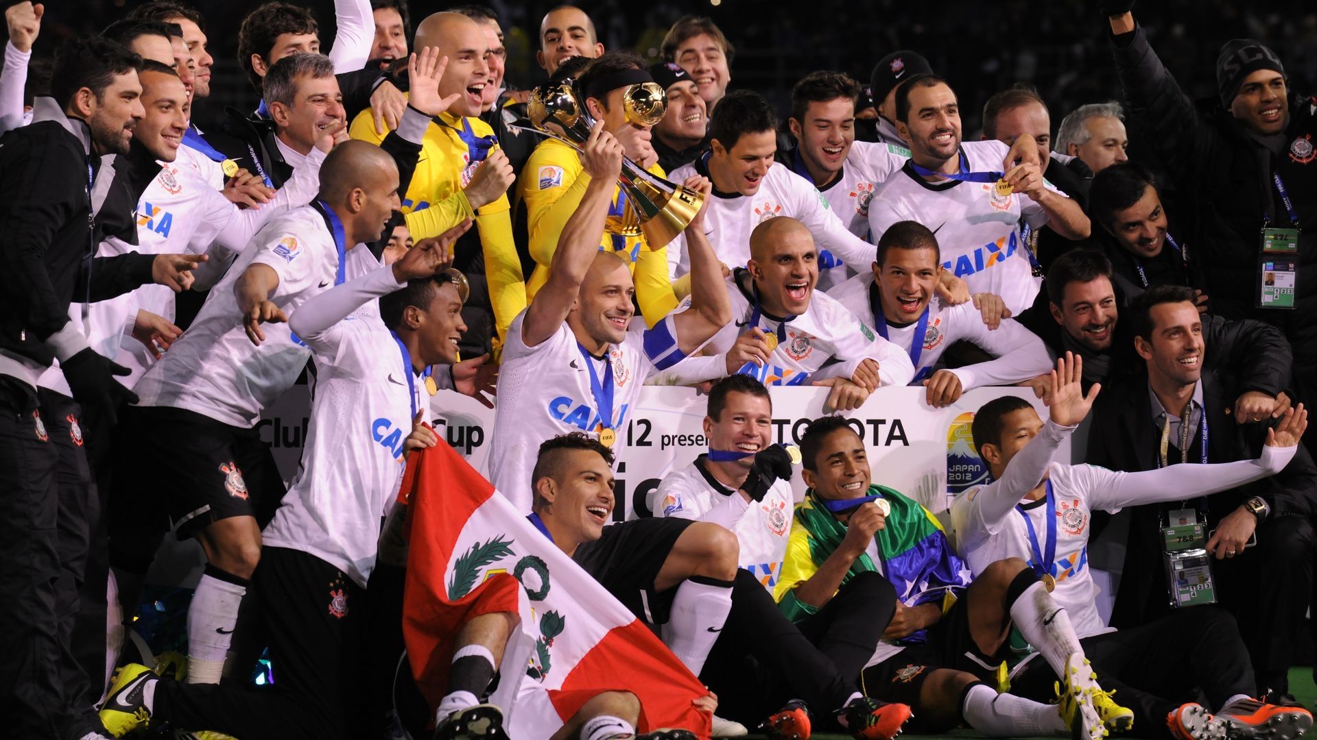 Corinthians champions Club World Cup 2012 Yokohama Japan