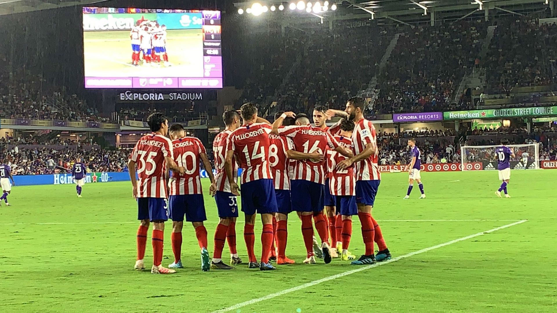 310719 MLS All-Stars Atlético de Madrid Gol Marcos Llorente