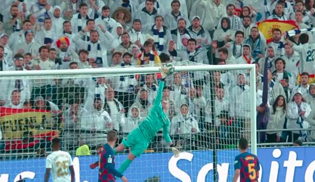 Ter Stegen parada Real Madrid Barcelona