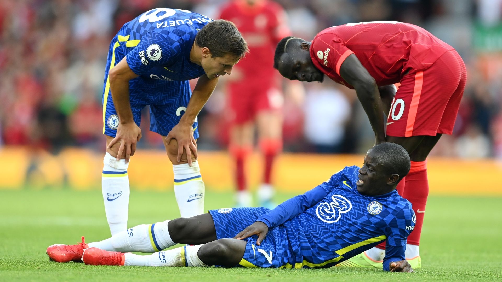 N'Golo Kante Chelsea Liverpool Premier League 2021-22
