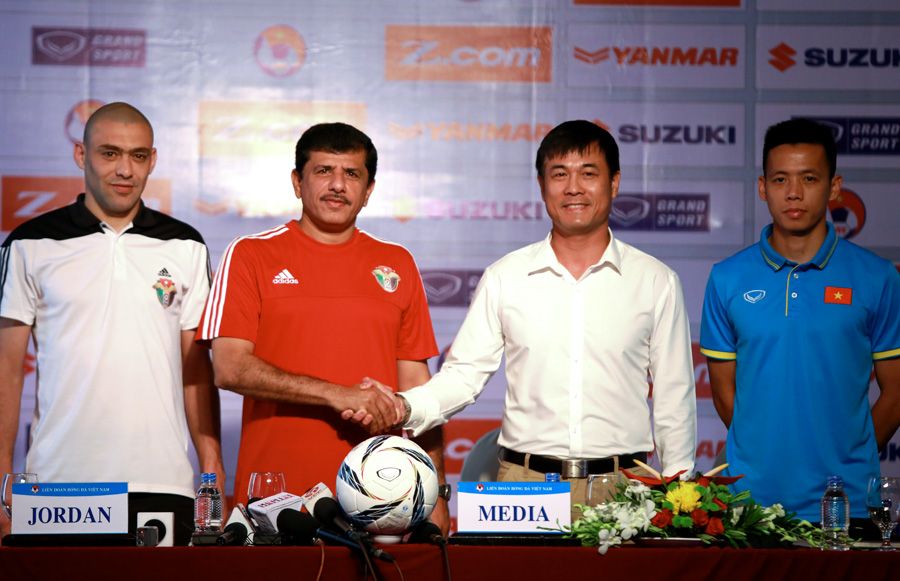 Họp báo Việt Nam Jordan Vòng loại Asian Cup 2019
