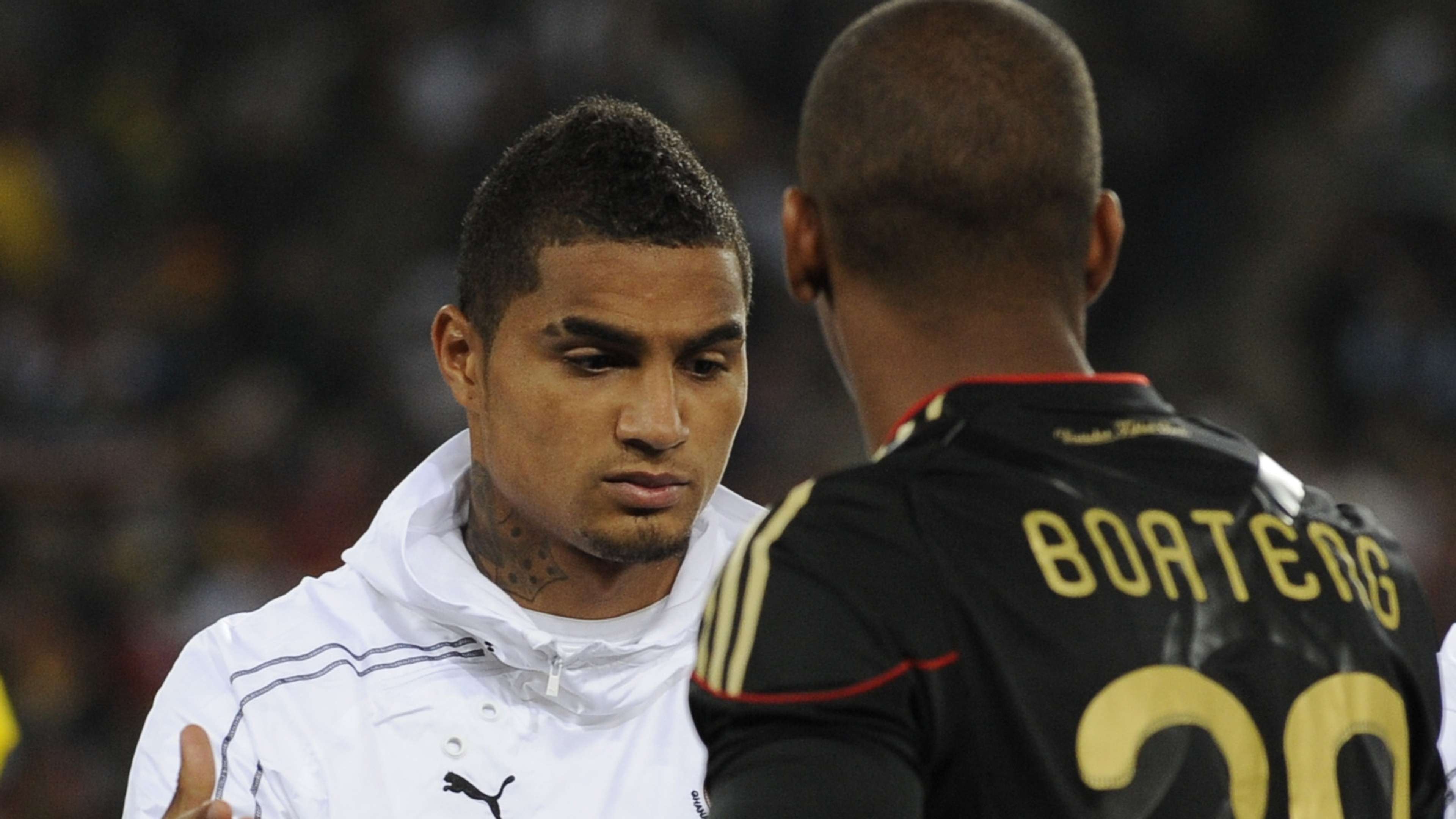 Kevin Prince and Jerome Boateng