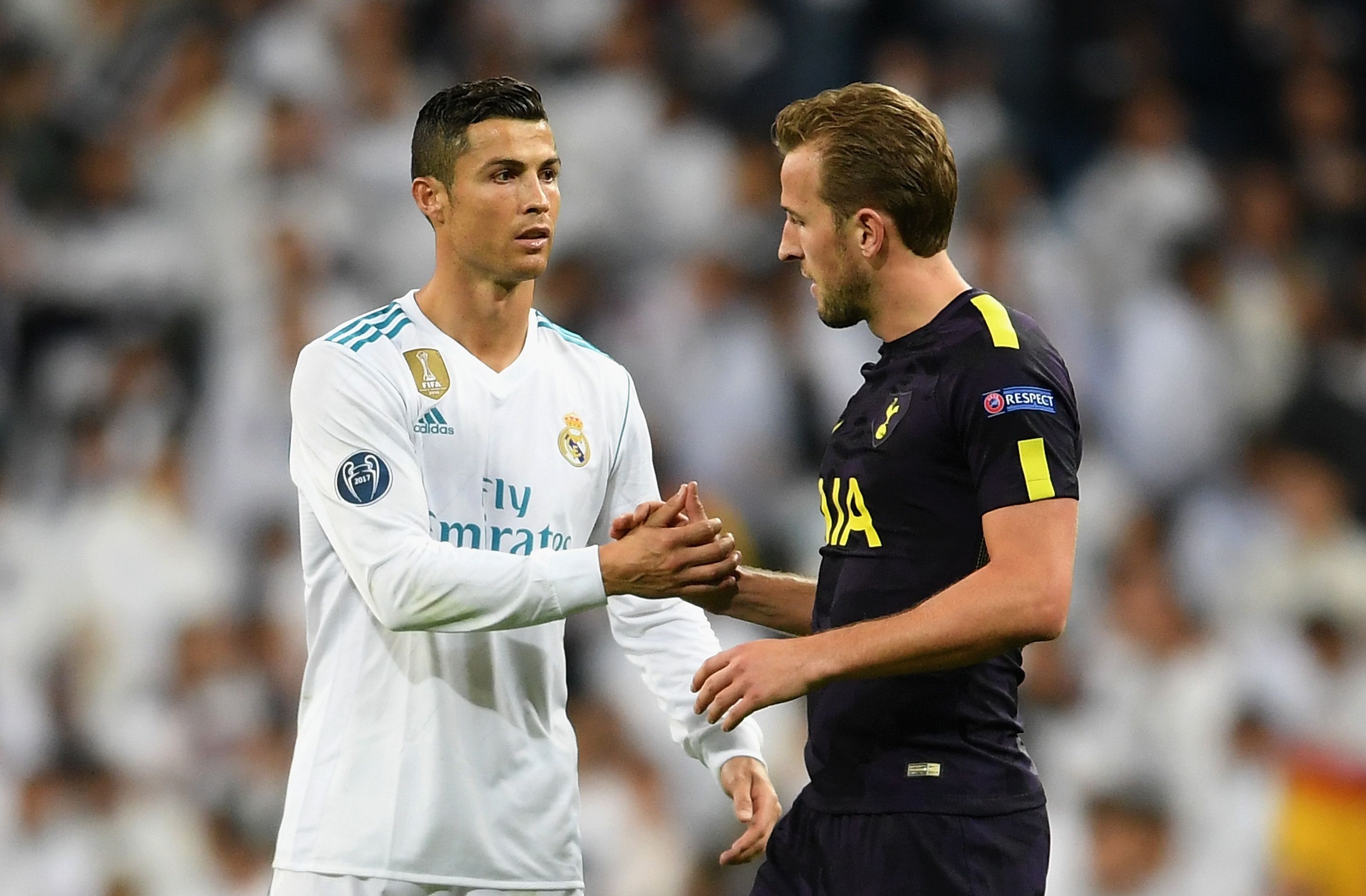 Ronaldo Kane Real Madrid Tottenham