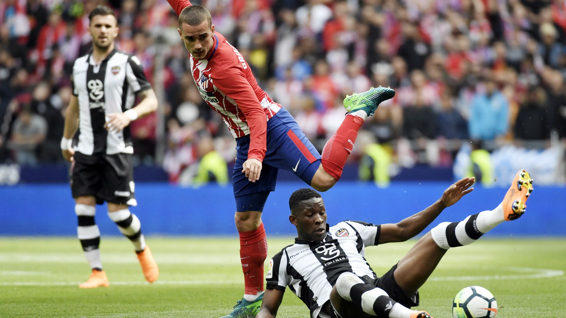 Antoine Griezmann Jefferson Lerma Atletico Madrid Levante LaLiga