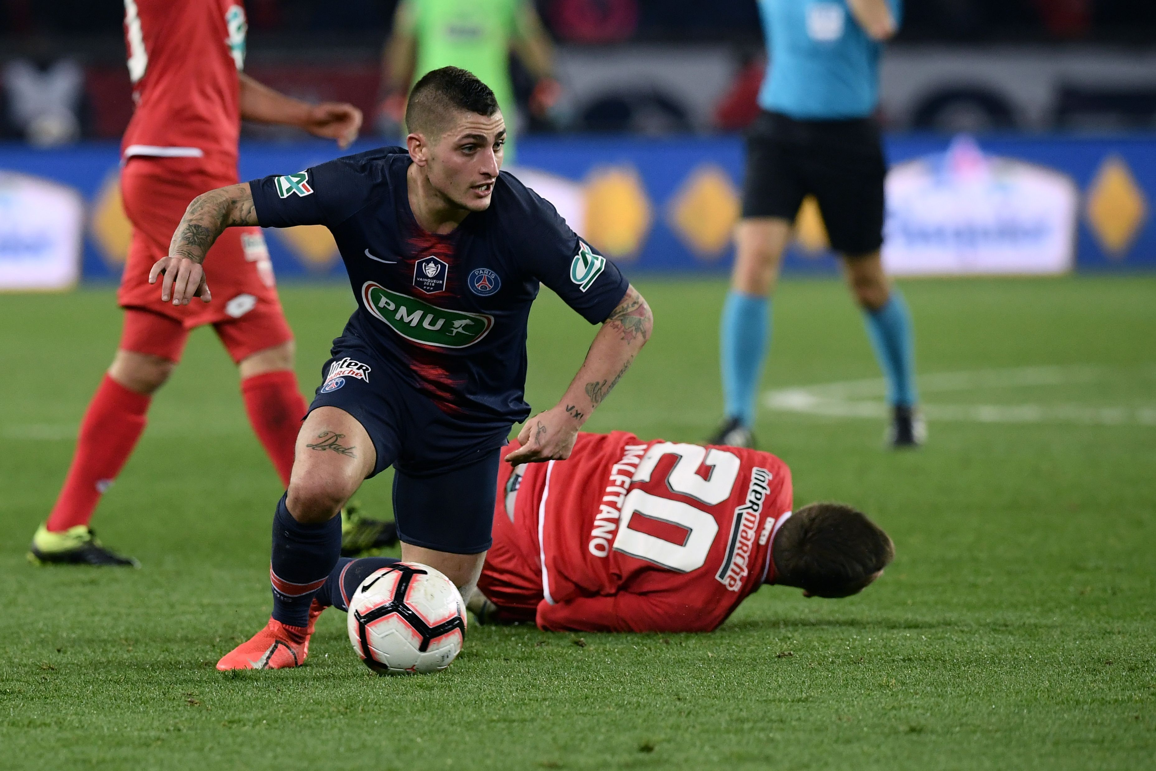 Marco Verratti Psg dijon coupe de france 26022019