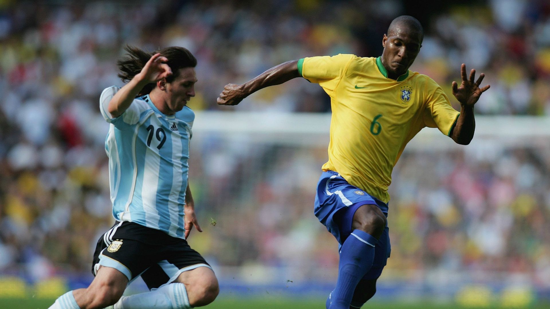 Lionel Messi Brasil Argentina 03092006