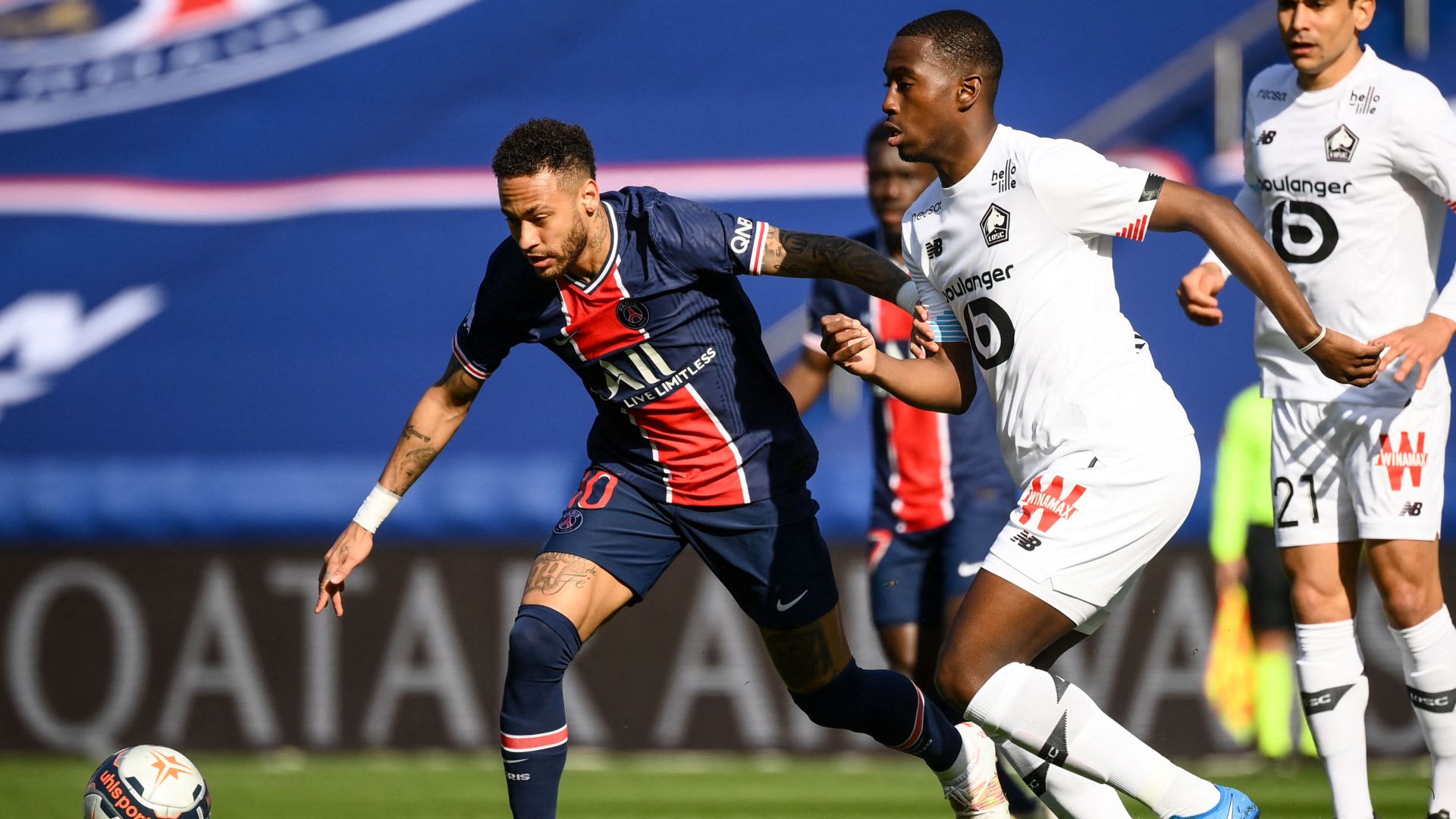 Neymar PSG Lille Ligue 1 03042021