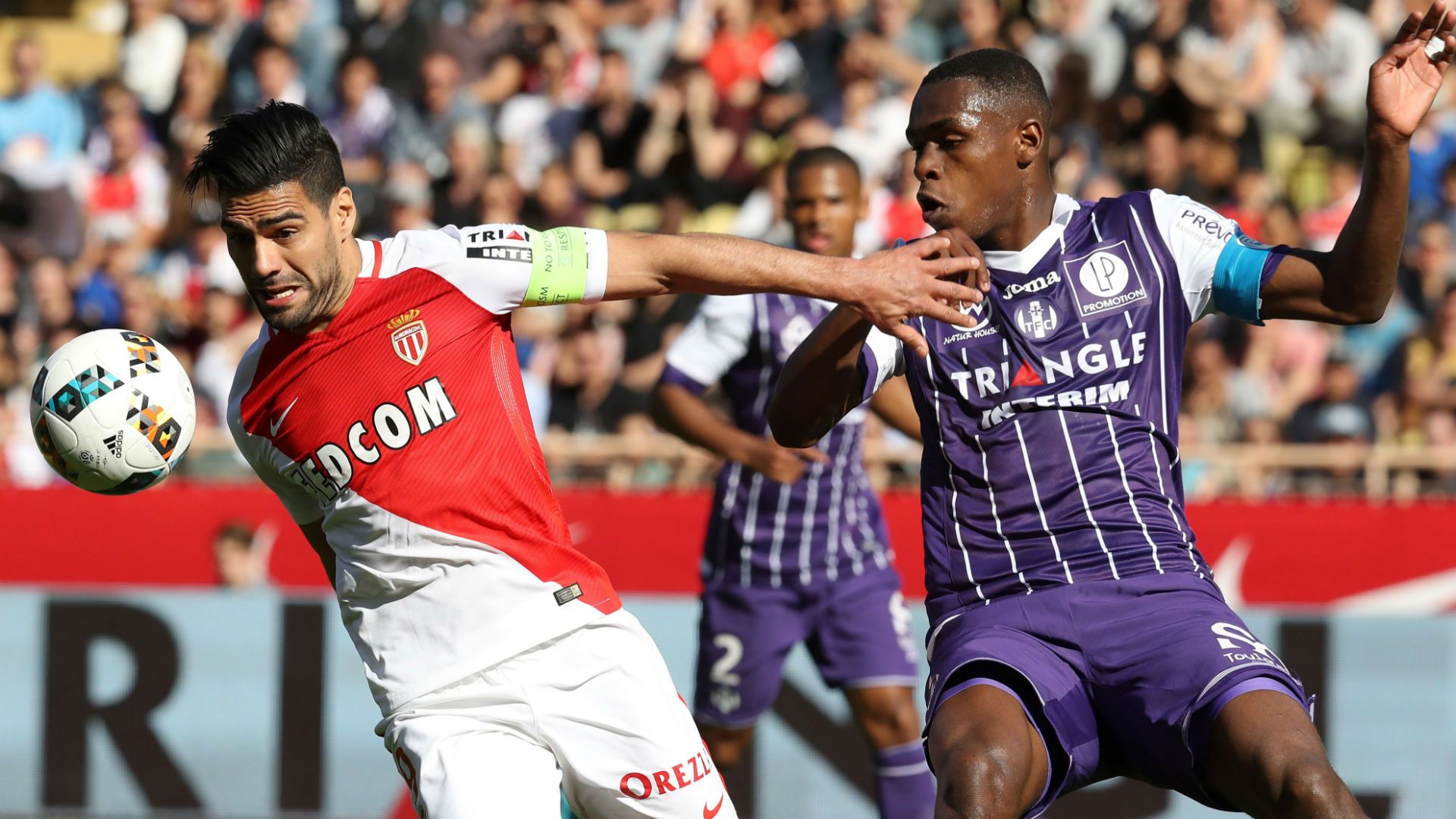 Radamel Falcao Issa Diop Monaco Toulouse Ligue 1 29042017