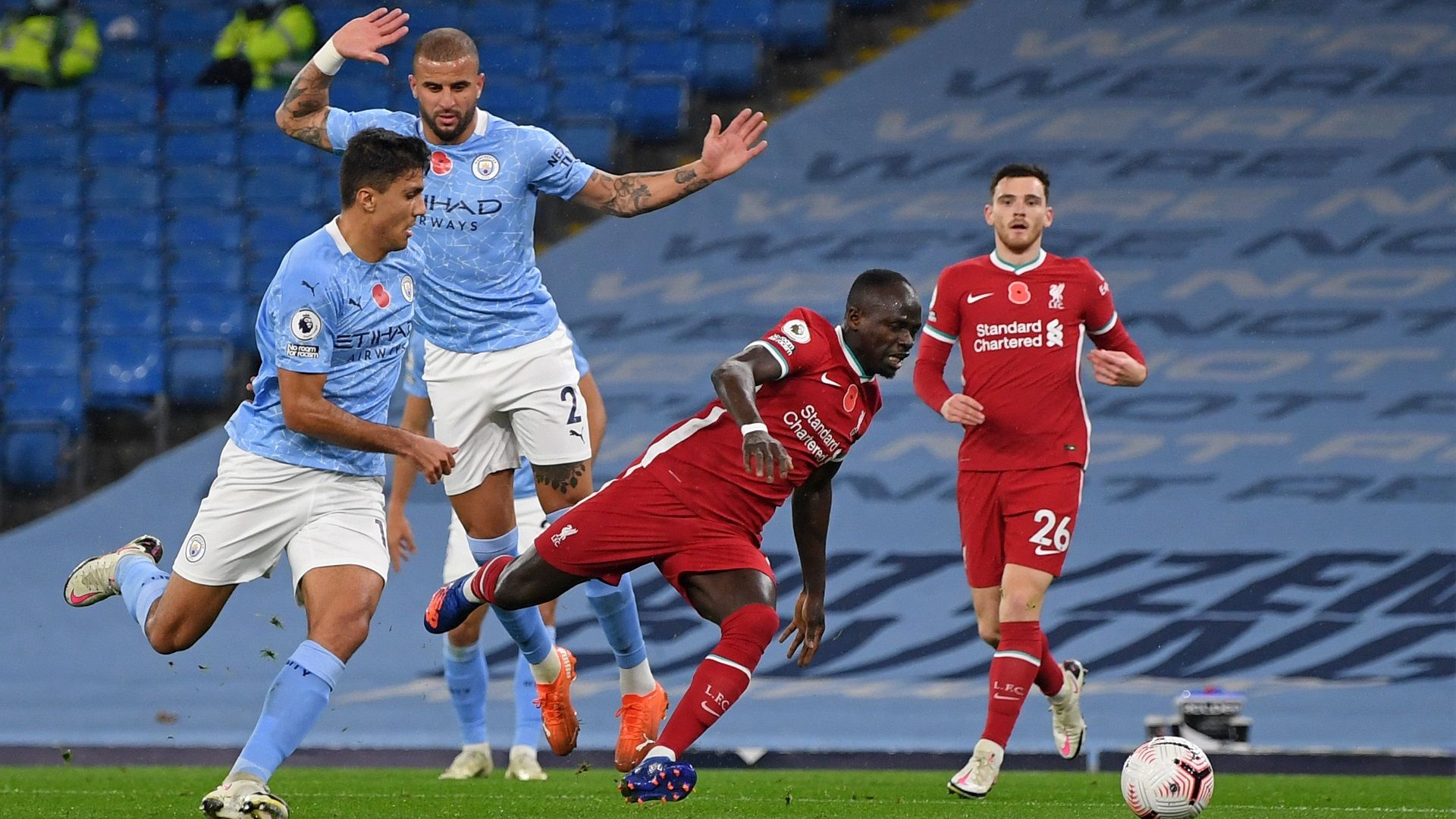 Kyle Walker Manchester City Liverpool 2020-21